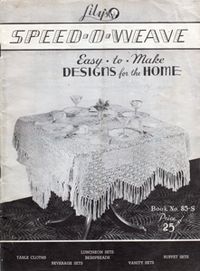 Lily Speed-O-Weave booklet 85s