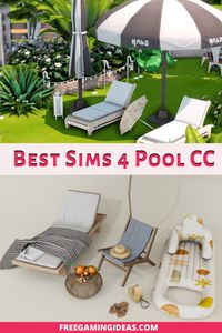 Omg! This Sims 4 pool CC and mods will transform your in-game pools into the ultimate party spot! With everything from beautiful furniture and decor to fun accessories, party mods, and umbrellas, you'll have endless options for creating the perfect pool setting. Whether you want to relax by the pool or throw an epic bash, this comprehensive list has got you covered.