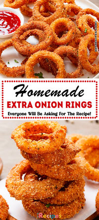 If you’re looking for the most delicious and crunchy onion rings recipe, then look no further. These homemade rings are the ideal snack or appetizer for any day...