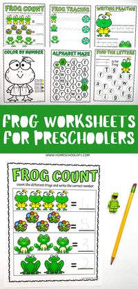 Jump into learning with these delightful frog themed preschool printables. These free worksheets offer a fantastic way for little ones to have fun while building essential skills like literacy, counting, and alphabet recognition. With a variety of engaging activities, from coloring to tracing, these frog worksheets make early learning a leapfrogging adventure for preschool, pre-k, and kindergarten students.