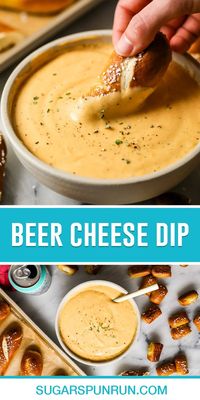 Beer Cheese Dip - Sugar Spun Run