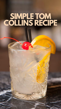 Quench your thirst with our Simple Tom Collins Recipe! With just a few basic ingredients - gin, lemon juice, simple syrup, and soda water - you can create a refreshing cocktail that's perfect for any occasion. Whether you're a seasoned mixologist or just starting out, this recipe is sure to impress. Shake, pour, and enjoy the classic taste of a Tom Collins! 🍋🌿 #TomCollins #CocktailRecipe