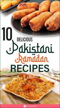 10 Delicious Pakistani Ramadan Recipes: If you have Muslim friends, who treat you with scrumptious delicacies during their festivals, it’s time to display your culinary skills and show them you too can do something! Here are 10 awesome Pakistani Ramadan recipes for you to check out! #ramadan #ramzan #recipes #pakistanirecipes #ramzanrecipes