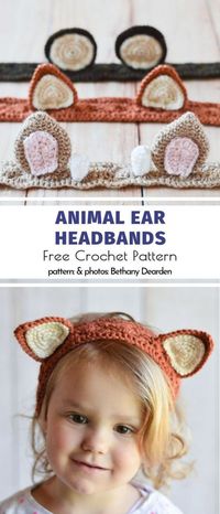 Most up-to-date Screen Crochet headband children Thoughts Animal Ear Headbands Free Crochet Pattern #children #Crochet #headband #Screen #Thoughts #uptodate