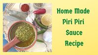 Home made piri piri sauce recipe - YouTube