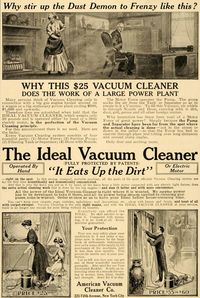 American Vacuum Cleaner Co 1909