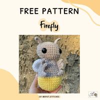 ✨FREE FIREFLY PATTERN✨ I've wanted to crochet a little firefly for ages and finally I made it. I think it has become so cute and I hope… | Instagram