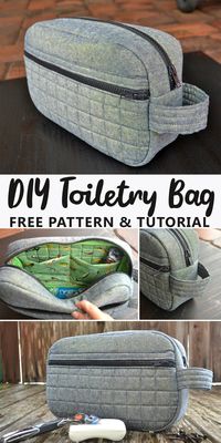 DIY Travel Toiletry Bag