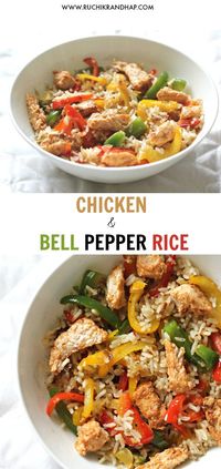 Chicken & Bell Pepper Rice