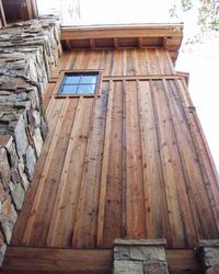 Rustic homes are everyones dream. We can help you make your home stand out with our beautiful Trestlewood II Siding. Check out our website for more information! Photoset #307