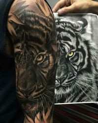 tatuaje tigre en tu