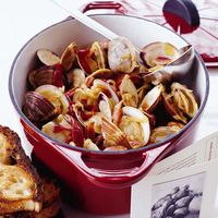 Portuguese Clam and Chorizo Stew