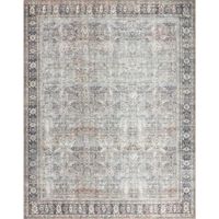 LOLOI II Wynter Grey/Charcoal 2 ft. 6 in. x 12 ft. Oriental Printed Runner Rug WYNTWYN-07GYCC26C0 - The Home Depot