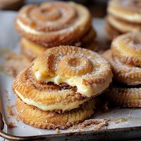 Churro Cheesecake Cookies