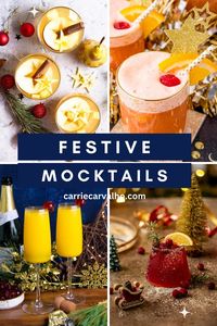 Whether you’re looking for a festive punch for a Christmas party, a hot beverage to take on a winter walk or a fancy mocktail to ring in the New Year, I have you covered. This collection of festive non-alcoholic cocktail recipes has something for everyone.