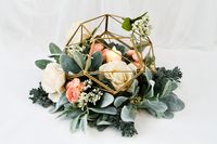 geometric wedding centerpieces