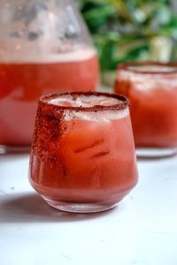 Strawberry Rosé Batch Cocktail - Food My Muse