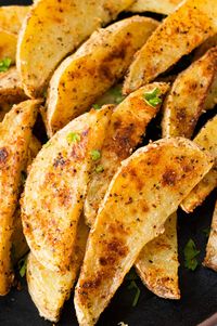 Garlic Parmesan Potato Wedges