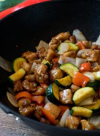 Honey Garlic Chicken Stir Fry