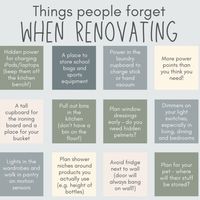 Things to consider before starting your next renovation Plan ahead ! #renovation #planning #interiorstyling #interiordesign