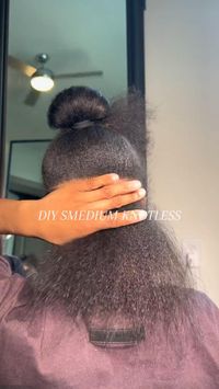 Diy hair, small knotless braids, braiding tutorial, how to do small knotless on yourself , black girl hair styles, protective hair styles