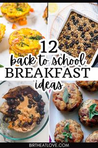 Back to school breakfast ideas! Make breakfast a little easier this school year with make ahead freezer breakfast recipes. These freezable breakfast ideas are great to heat and serve on busy mornings with kids. Serve your family a healthy breakfast even when you don't feel like cooking with these freezer recipes for breakfast! Great meal planning ideas for moms!