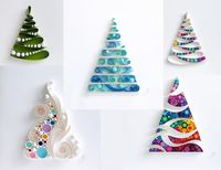 Christmas Tree / Quilling Art / Paper Craft / Gift / Home - Etsy