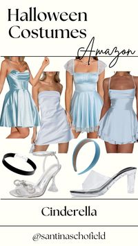 A super cute, classic and easy costume idea that will ship to you in just a few days! #halloween #halloweencostumeideas #halloweencostumesforwomen #halloweencostume #costume #costumesforwomen #costumeinspiration #disney #cinderella #cinderellacostume #princess #princesscostume #amazon #amazonaffiliatelink #amazoncostume