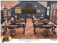 The Sims Resource - Computer Science Room TSR only CC