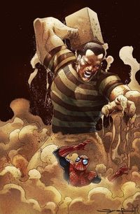 Sandman vs Spider-Man Art by Ardian Syaf