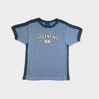 Argentina Women's Soccer Shirt 50%cotton'50% polyester Fitted Size