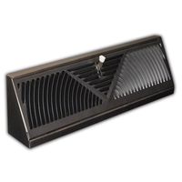 15 in. 3-Way Steel Baseboard Diffuser Supply in Oil Rubbed Bronze – Antique Appeal Store