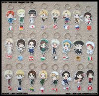 Hey, I found this really awesome Etsy listing at https://www.etsy.com/listing/104477164/any-5-laminated-keychains-hetalia