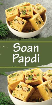 Soan Papdi has a unique flaky and melt-in-your-mouth texture and is often served during festivals or special occasions. Making SoanPapdi at home may seem intimidating, but it's actually quite simple!