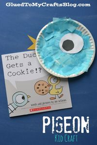 Paper Plate Pigeon {Kid Craft}