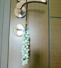 Jadeite Pendant Jade Suspension Hang Grade A Jade for Gate Room Door Car Bag #Handmade #Cluster