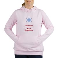 Women's Juneteenth Day 1 (pink) Hooded Sweatsh > Women's Juneteenth Clothing > Juneteenth Trading Post #Quotes #Celebration #History #Party #Flag #Day #Food #Decorations #Shirts #Poster #Images #Happy #Graphic #Crafts