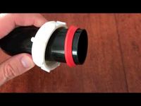 How a Slip Joint Nut works - Creates water tight Seal - Plumbing 101 - YouTube