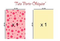 Tuto porte chéquier