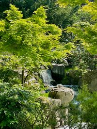 london kyoto garden waterfall