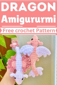 Crochet Dragon Amigurumi Pattern