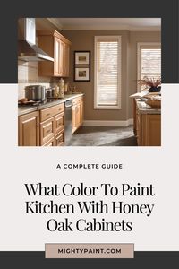 Choosing What Color To Paint Kitchen With Honey Oak Cabinets can be a challenge, but we've got you covered! Discover the Best Wall Colors For Honey Oak Cabinets on our Home Renovation board. This guide highlights the top Paint Colors That Go With Honey Oak, helping you find the perfect match for your kitchen. Whether you’re curious about what color to paint kitchen walls with honey oak cabinets or seeking the Best Wall Paint Colors To Go With Honey Oak, our tips will ensure your space looks cohesive and stylish. Save this pin for your next home makeover project and transform your kitchen with confidence!