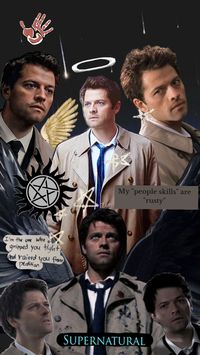 My favorite angel! #castiel #spn #supernatural