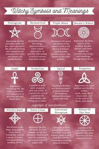 Discover the mystical meanings behind witchy symbols! Whether you're into tarot, witchcraft, or looking for tattoo ideas, explore the magic of protection, the moon, and Wiccan symbols. Dive into the world of pagan traditions and witch symbols that inspire and empower. Perfect for those who embrace magic in their lives. 🌙✨  #Witchcraft #Tarot #TattooIdeas #WitchySymbols #Protection #MoonMagic #Wiccan #Pagan #Magic #WitchSymbols