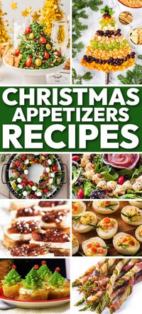 Elegant Christmas Appetizers – Kick off your Christmas celebrations with these 26 elegant Christmas appetizers! From a fancy Christmas Cheese Ball to Christmas Cheese Board and Cranberry Brie Bites, you’ll find many brilliant Christmas snacks and party food ideas! Christmas finger foods, Christmas appetizer recipes, Christmas recipes for a crowd, Christmas appetizers for a crowd, elegant Christmas appetizers, holiday snacks, holiday finger foods, holiday appetizer recipes, holiday charcuterie.