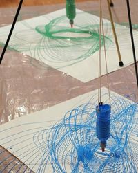 pendulum painting, STEAM Activities, Education Closet