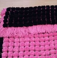 POM POM BLANKET LOOM - How to do a pom pom Turnover blanket  tutorial