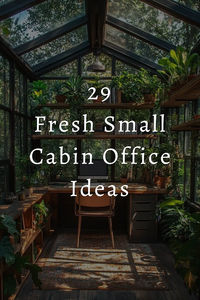 Transform your cabin into a productivity haven with these 29 small office ideas! Whether you love cozy rustic decor or sleek designs, there’s something here to spark your creativity.