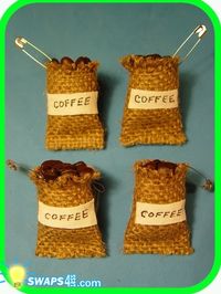 Cute coffee bag swaps