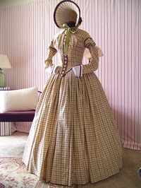 1850s day dress